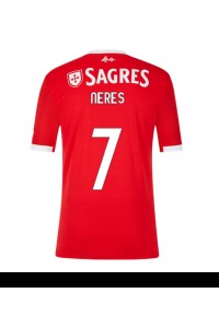 Fotbalové Dres Benfica David Neres #7 Domácí Oblečení 2022-23 Krátký Rukáv